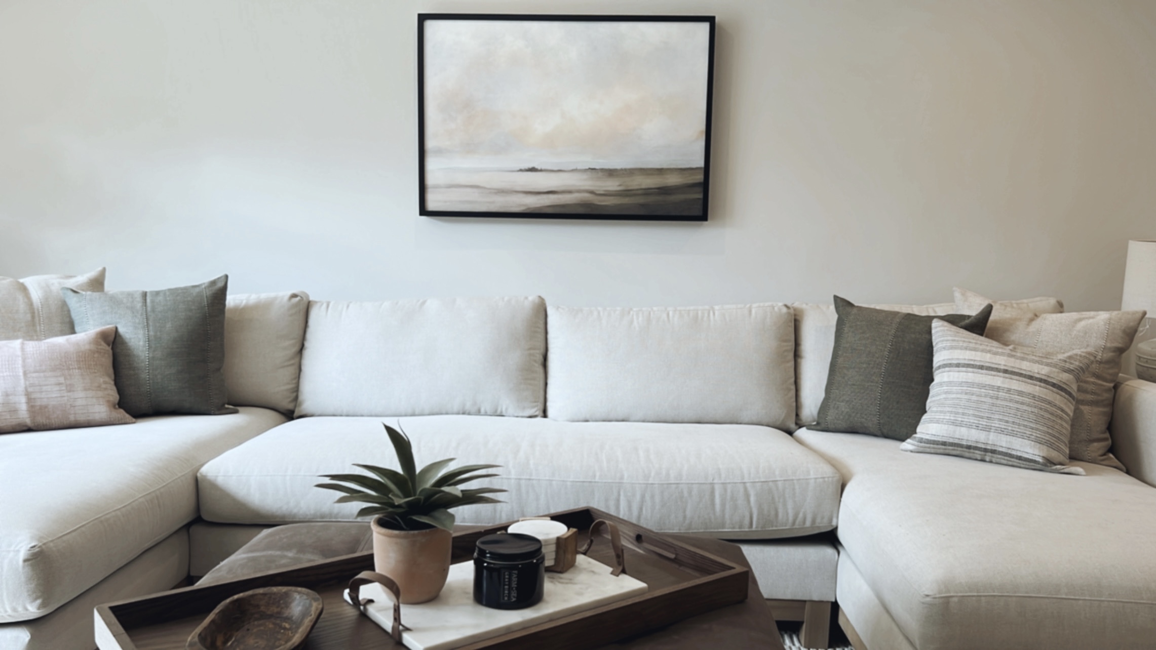 neutral living room design