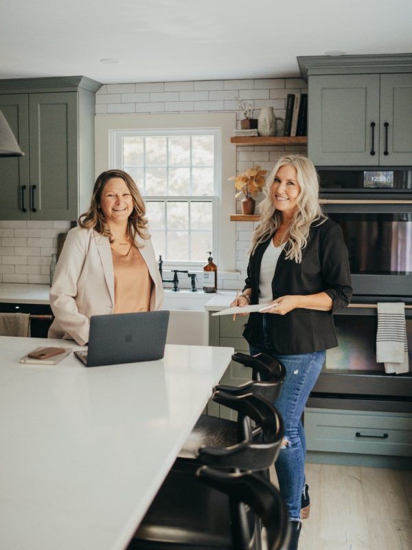 Heather and Dianne, founders of Only Prettier Design and the Found Her podcast